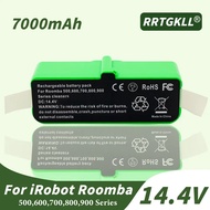 12H Local shipment iRobot battery compatible iRobot Roomba 500 600 700 900series 7000mAh Upgraded ba