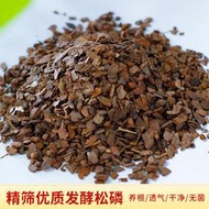 【熱賣】松樹皮塊松鱗發酵腐熟蘭花專用鋪面君子蘭植料月季蘭科種植營養土