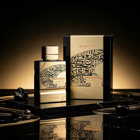 Al Haramain Amber Oud Future Dubai Extrait de Parfum Spray for Unisex – Warm Oriental Woody & Amber 