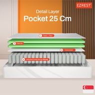🇸🇬 EZREST SG Local Brand🇸🇬  25cm (10”) Pocket Spring Mattress | Cooling Comfort | Pocket Spring Supp