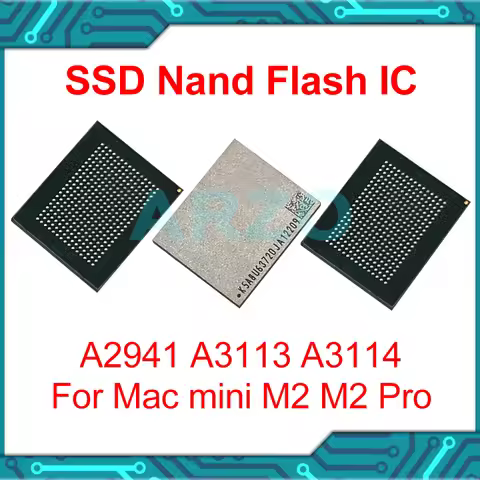 SSD Nand Flash IC 512GB 1TB For Mac mini M2 M2 Pro M4 for Macbook Air A2941 A3113 A3114 Ssd nand chi
