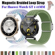 Huawei Watch GT 4 nylon strap For Huawei Watch GT 4 41mm Braided Loop Strap For Huawei Watch GT4 41mm Magnetic Buckle nylon strap