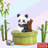(🇸🇬 Local seller) DIY Cute Panda Series Mini Panda Micro Building Blocks Cute Panda Hua Hua Blocks K