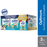 Nestle Nutren Optimum 800g x2 FREE 400g | Complete Nutrition Formula