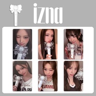 6pcs izna LIGHT STICK Not Just Pretty Photocards BEEP SIGN N/a Who Dat Girl TIMEBOMB Lomo Cards MAI 