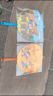 迪士尼灰熊山抽獎chip and dale扇子