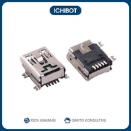 5PF Iron Mother Mini USB Female Socket 5P SMD Wire Connector SMD Connector