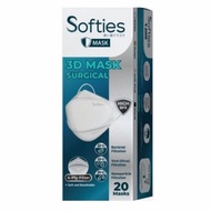 Softies Masker 3D Mask Surgical 20'S