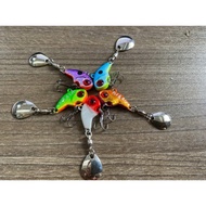 Iron fish Lure with rotating spoon 7g-10g hgavx6868 gaiubv888