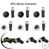 GD M12 Sensor Connector, Male Female Socket Connector M12 Aviation Plug, 4 5 8 Pin PG7 M12 Sensor Ca