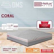 Kasir Springbed Helux Coral - Helux Prive  - FREE BED SET