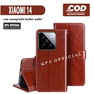 Xiaomi 14 Case Leather Case Flip Leather case premium Flip Wallet Case Leather Xiaomi 14