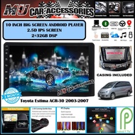 (2RAM 32GB DSP IPS SCREEN)Toyota Estima ACR-30 2003-2007 10" Inch Android 9 GPS OEM Plug &amp; Play 2 DIN/Double Din Player