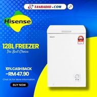 【Free Shipping】Snow BD-100 100L Hisense 128LChest Freezer With Solid Door - PETI SEJUK BEKU 冰柜 冷冻柜