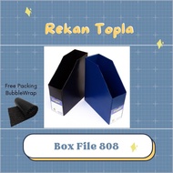 BoxFile Cermat / Tempat Kertas Folio / Magazine File / Box File /  Rak Box File Dokumen Organizer