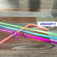 Funky NEON STRAW / UNIQUE FUNKY STRAW SCROLLED STRAW