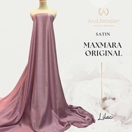 Kain Satin Maxmara Warna Ungu Lilac