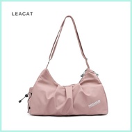 Leacat shoulder yoga bag nylon large capacity travel bag multifunctional gym bag