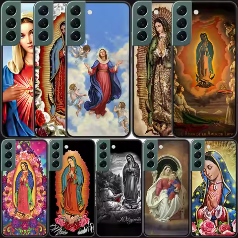 Virgin De Guadalupe Virgen Mary Phone Case For Samsung A16 A26 A36 A56 Galaxy A02S A12 A52S A13 A23 