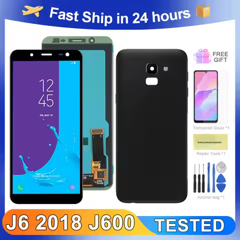 OEM J6 2018 5.6''For Samsung Tested For J600 J600F J600G J600L LCD Display Touch Screen Digitizer As