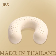 AT/💯JEANatural Latex PillowUType Neck Pillow Travel Portable Sleep Aviation round Backrest Cervical Spine Latex Pillow Y