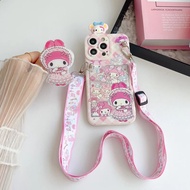 Sanrio | 3D Cartoon Kuromi Kitty Case For Samsung Galaxy A02s A02 A71 A51 A31 A21S A21 A11 A70 A70S