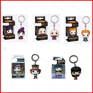 ST1 FUNKO POP Hocus Pocus Figure Dolls Keychain Gift For Kids Winifred Elvira Mad Hatter Sarah Mary 