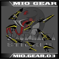 Striping STICKER MIO GEAR STICKER MIO GEAR STICKER MIO GEAR STICKER LIS LIST YAMAHA MIO GEAR CODE 03