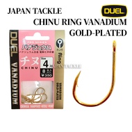 DUEL CHINU RING VANADIUM GOLD-PLATED HOOK (MADE IN JAPAN) FISHING HOOK