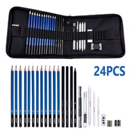 71PCS/Set Sketching Pencil Set Drawing Pen Charcoal Sketch Included Graphite Pencils Charcoal Pencil