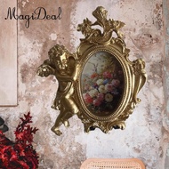 MagiDeal Picture Frames, Photo Holders, Vintage Picture Frames for Library, Bedroom, Table