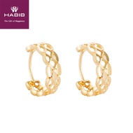 HABIB Oro Italia 916/22k Yellow Gold Earring GE7100