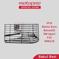 SYM WMOTO Basket Steel Bakul Besi Motor WM110 F15 SM Sport Bonus VF3I - Black