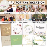 XOITR Wedding Guest Book Guest Sign In Book Guestbook For Reception, Engagement, Anniversary Keepsak