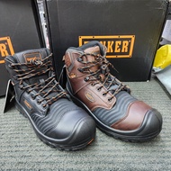 Tanker Tec TKT 703 MID CUT LACE SPORT SAFETY SHOES BROWN BLACK