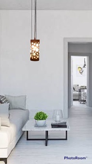 Lampu Gantung / Hias Minimalis Hitam 1 Set Lampu Ruang Tamu / Dapur / Cafe 1 Set