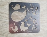 全新和諧粉彩海洋主題消字板 (最後2塊)