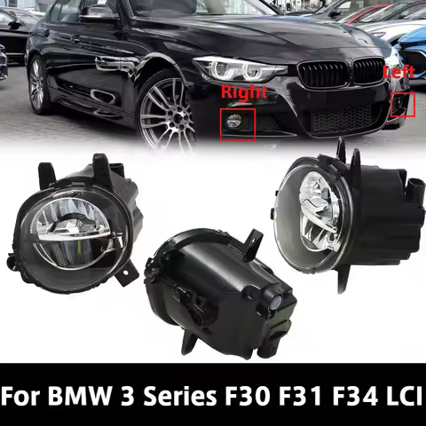 Fog Lamp without Bulbs 63177315559 63177315560 For BMW 3 Series F30 F31 F34 LCI 316d 316i 318Li 318d