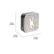 T Trendy Decompression Metal Model Toy Rabbit Pop-up Side Net Model Decompression Grumpy Coin Toy ed