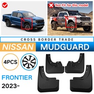 Suitable for Nissan Frontier 2023 Low-Fit Car Tire Soft Mudguard Pinavara Car Accessories Decoration