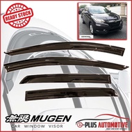 (Buatan Malaysia) Mugen Door Visor Compatible With Honda Hrv / Vezel 2015 - 2022