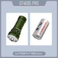 ไฟฉายกลางแจ้ง LED 520 M อลูมิเนียมอัลลอยด์ระยะทางในการโยนโคมไฟ USB C ชาร์จ32000MAh 46950แบตเตอรี่ลิเ