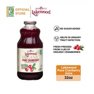 Lakewood Organic PURE Cranberry 32oz (Gluten Free) 946ml