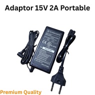 ADAPTOR SPEAKER PORTABLE  15V 2A / 15V 3A COCOK UNTUK CAS SPEAKER PORTABLE ADAPTOR TIMBANGAN  MULTI 