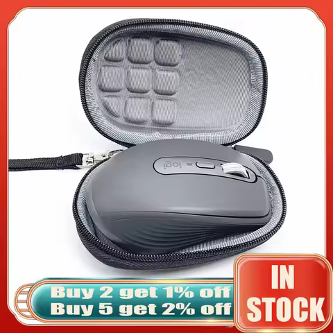 Portable Hard EVA Travel Case for Logitech MX Anywhere 3 Waterproof Dustproof Moistureproof Mice Bag