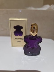 Tous香水 TOUS  LOVE ME  The Amethyst Elixir 4.5ml 紫熊香水 淡香水 MINI PERFUME  迷你香水  香水版仔 4.5ML 香水辦 #無噴咀 PER