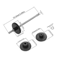 A30F-Gear Cooling Fins Metal Gearbox Remote Control Car Upgrade Kit For FY004 FY003  FY001 Gear Oil 