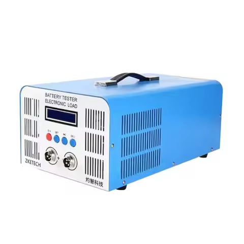 High current voltage capacitor tester Zketech Ebc-A40L 5V 35A charging 40A discharging 3.2V lithium 