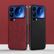 Retro Leather Shockproof Phone Case For Xiaomi 17 Pro Max Mi 17 Mi17 Pro Business Camera Protection 