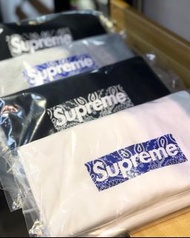 [headtotoe.hk] Supreme Bandana Box Logo Tee - White/ Navy